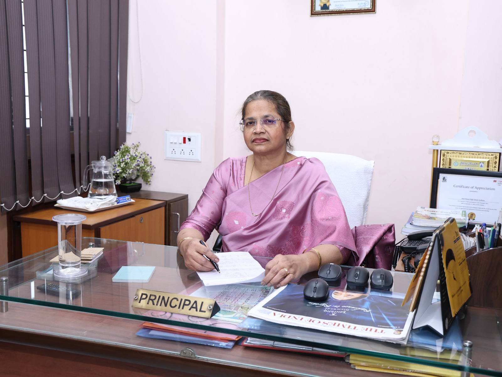 Mrs. Dure Shahwar – Principal, AHHS